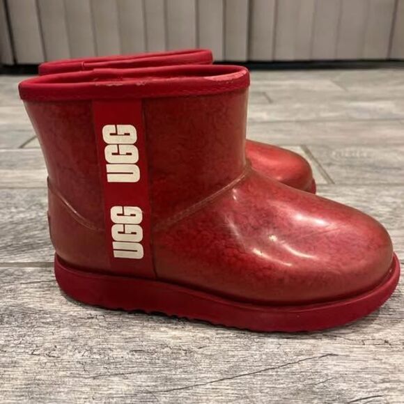 Clear Classic Mini Ugg Boots - Picture 4 of 5